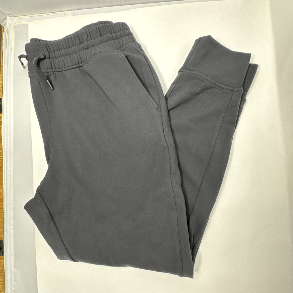 Yogalicious Lux Women's Size 2XL Tapered Jogger Pants Black Pocket Drawstring